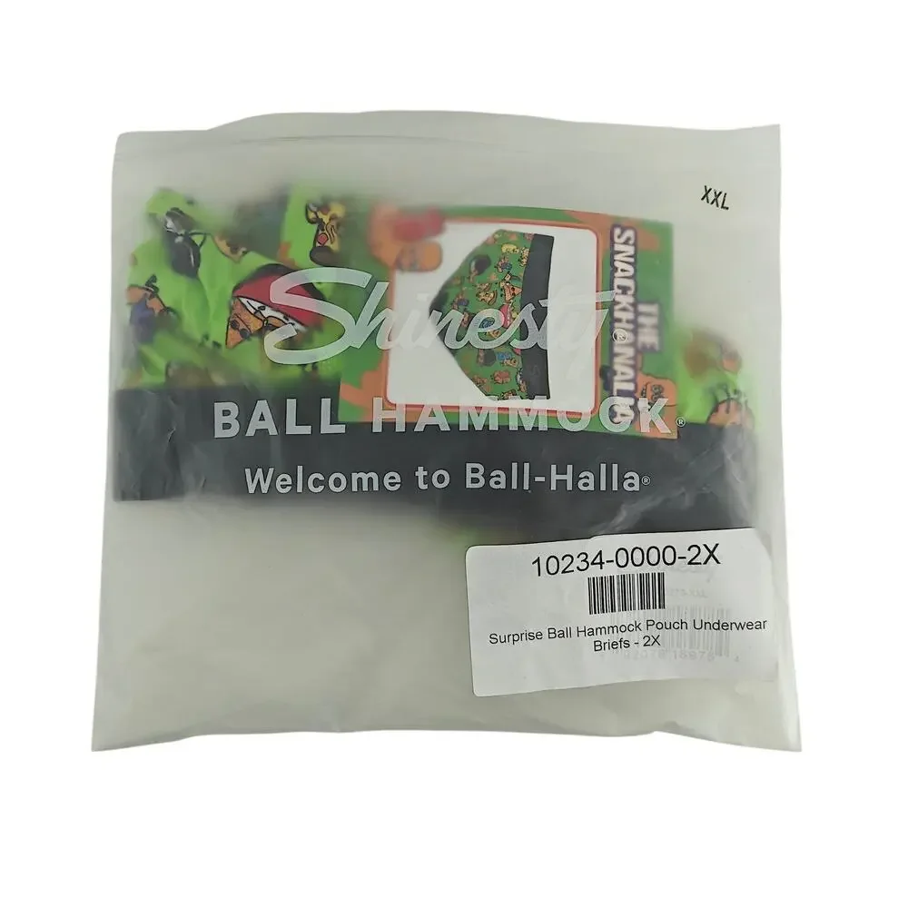 The Shinesty The Snackhanalia Surprise Ball Hammock Pouch Underwear Mens 2X